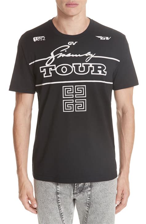 givenchy tour tee|Givenchy tee for men.